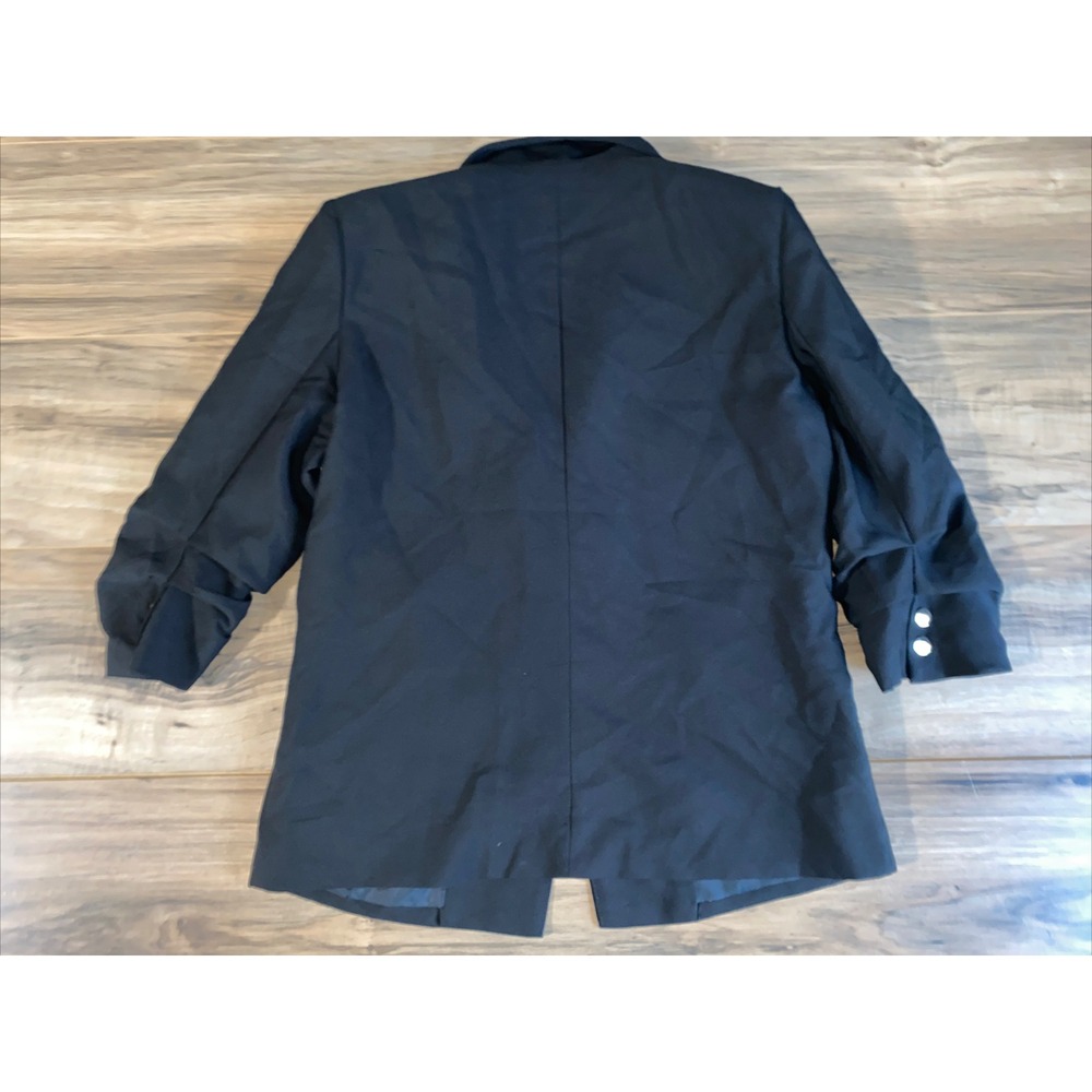 Fashion Nova Women's Business Casual Blazer Black Size Medium 3/4 Sleeve - Picture 6 of 6